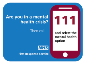 111 Mental Health option graphic